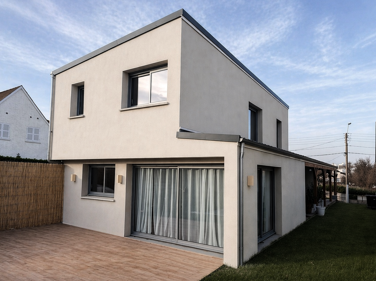Construction d'une maison en calvados