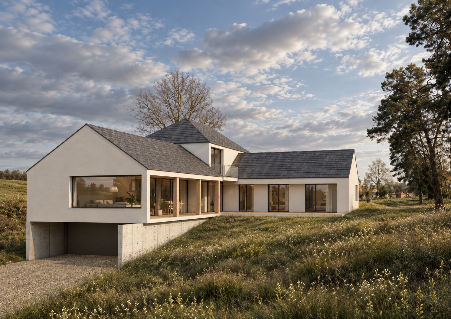 Construction d'une maison en calvados