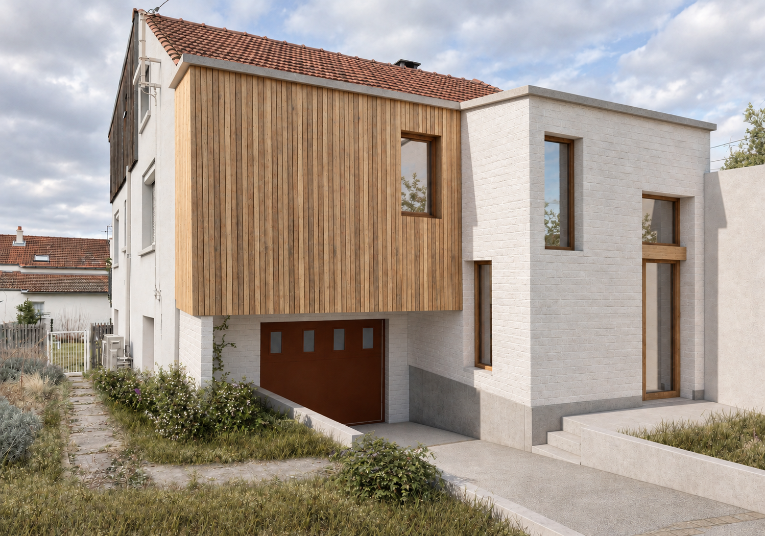 Construction d'une maison en calvados